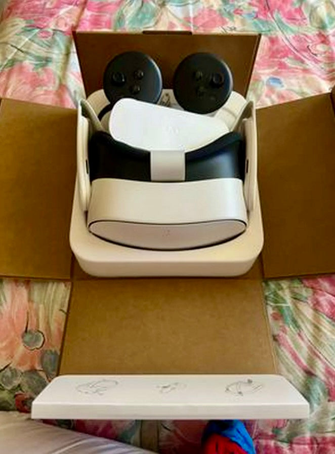 Meta Quest 3S 128 GB - Get Batman: Arkham Shadow and 3- Month Trial of Meta Horizon+ Included - All-In-One Headset