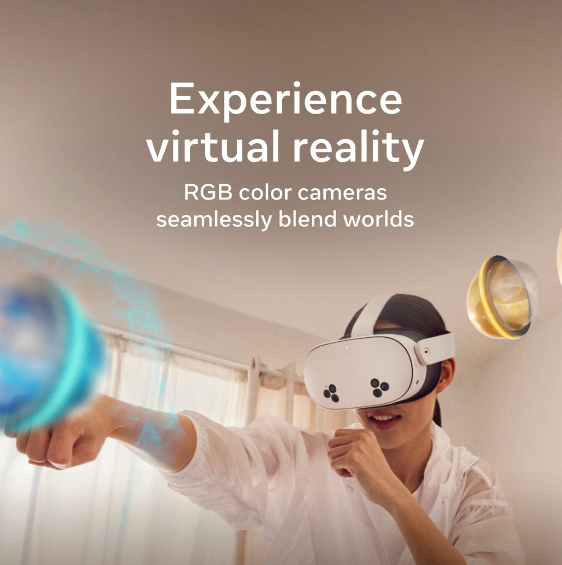 Meta Quest 3S 128 GB - Get Batman: Arkham Shadow and 3- Month Trial of Meta Horizon+ Included - All-In-One Headset