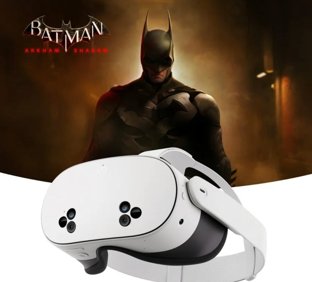 Meta Quest 3S 128 GB - Get Batman: Arkham Shadow and 3- Month Trial of Meta Horizon+ Included - All-In-One Headset